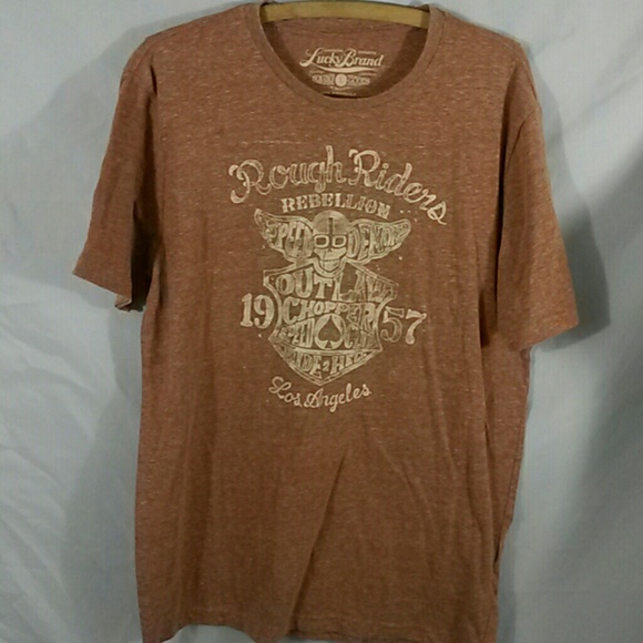 Lucky Brand Other - ♥️5/$25 Motorcycle chopper  tshirt large